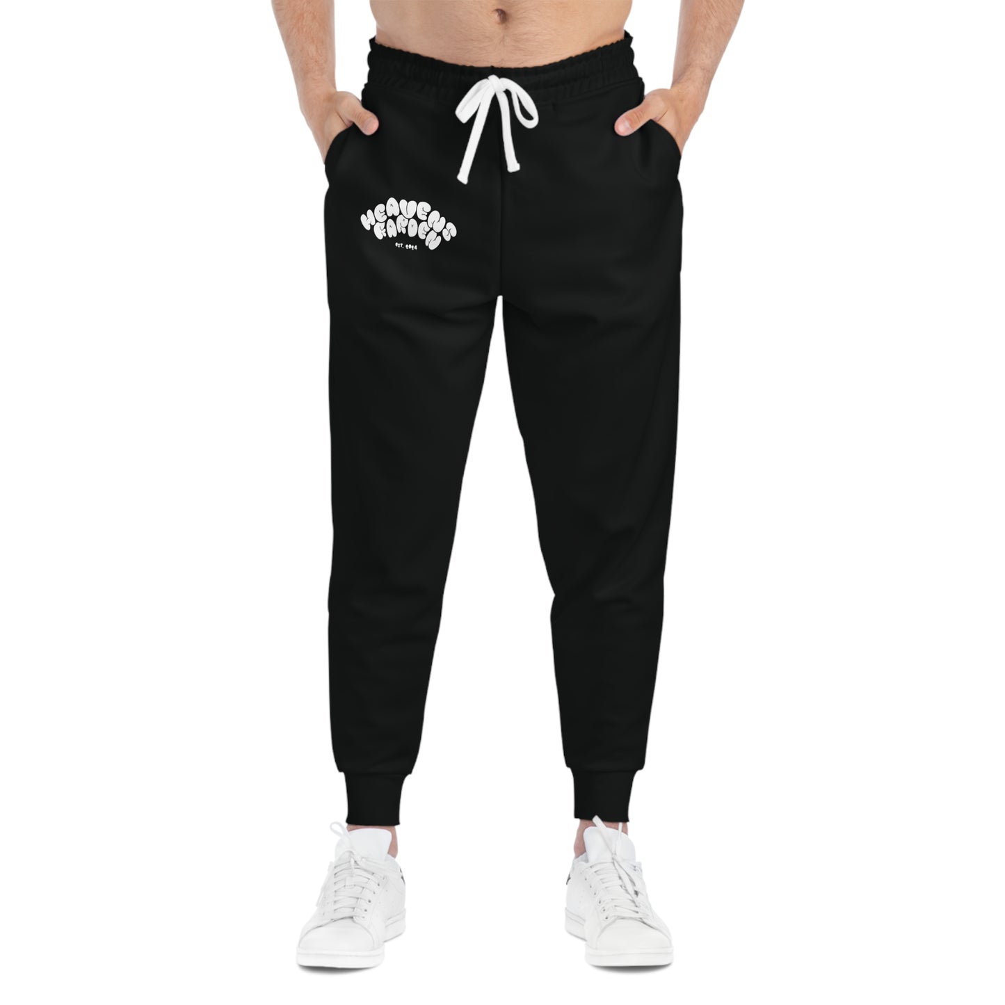 Heavens Garden(non Embroidered) Bubble Logo Athletic Joggers – Kingdom Movement Edition