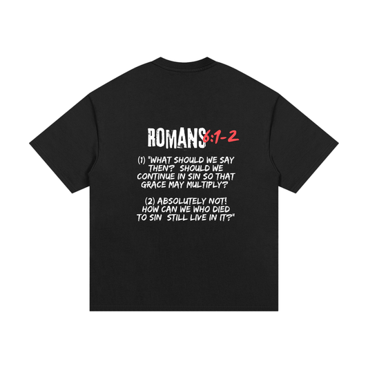 “ROMANS 6:1–2 — Grace Is Not a Game” Heavyweight Tee