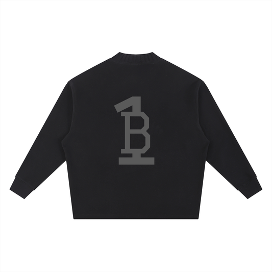 “Disciple” Monochrome Oversized Knit Crewneck (Special Edition)