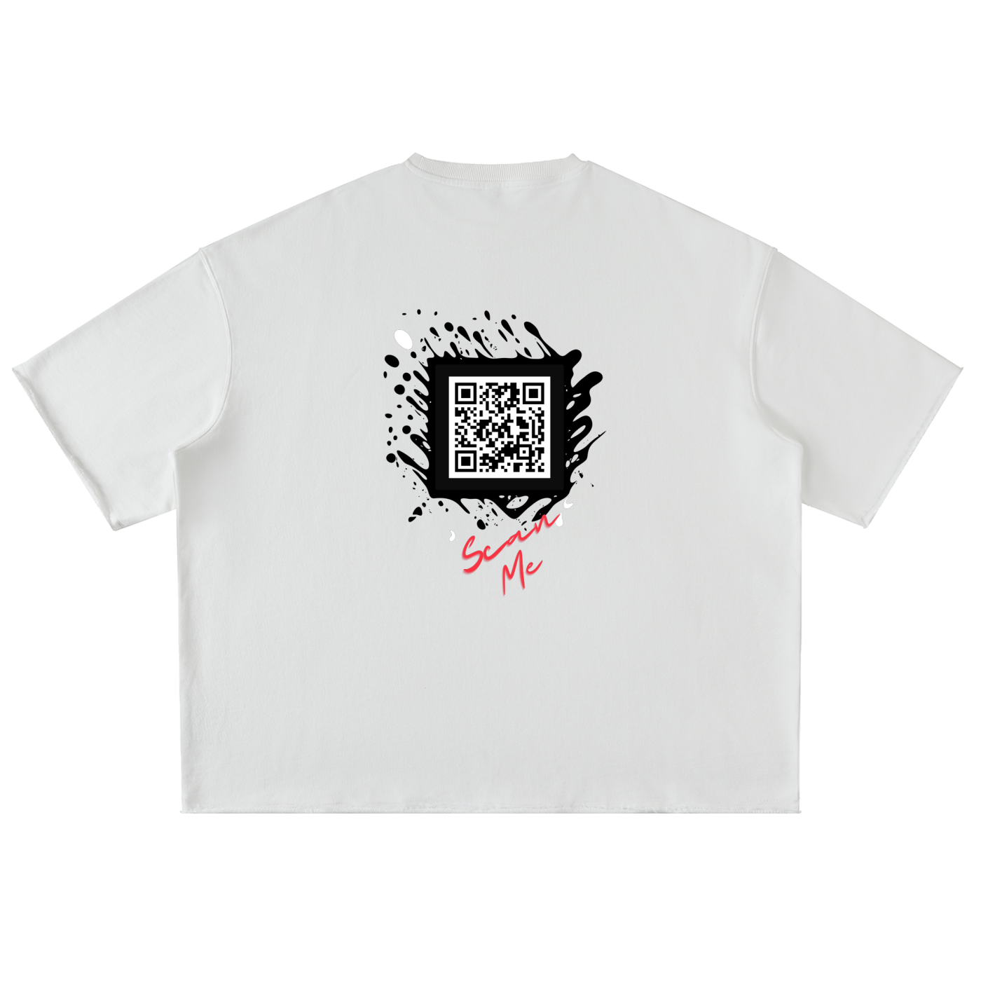 “JESUS Over All” Washed Rolled Hem Heavyweight Tee (White)