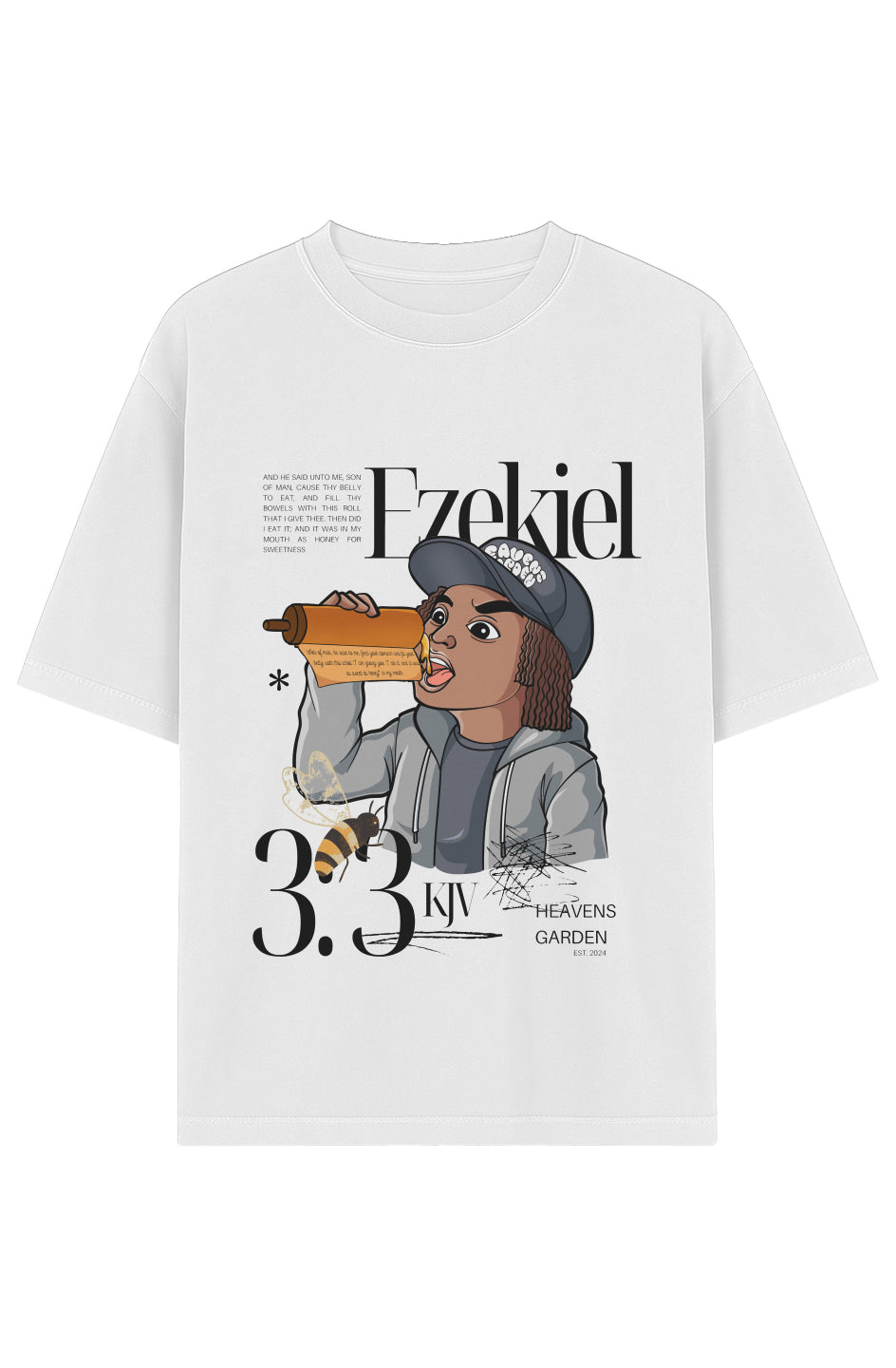 Garment-Dyed Drop-Shoulder Tee