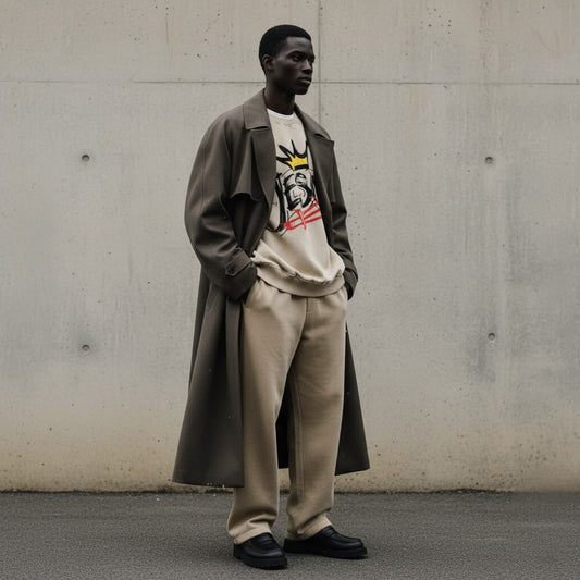 Crowned Savior Snow Washed Oversized Sweatshirt