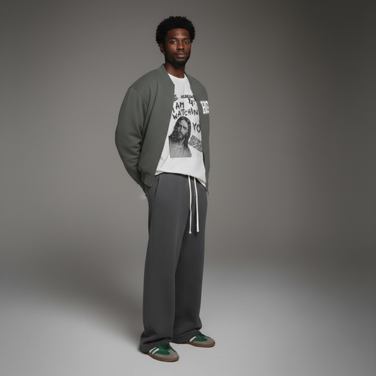 Heaven’s Garden “Garden Essentials” Fleece Sweatpants – Unisex Straight-Leg