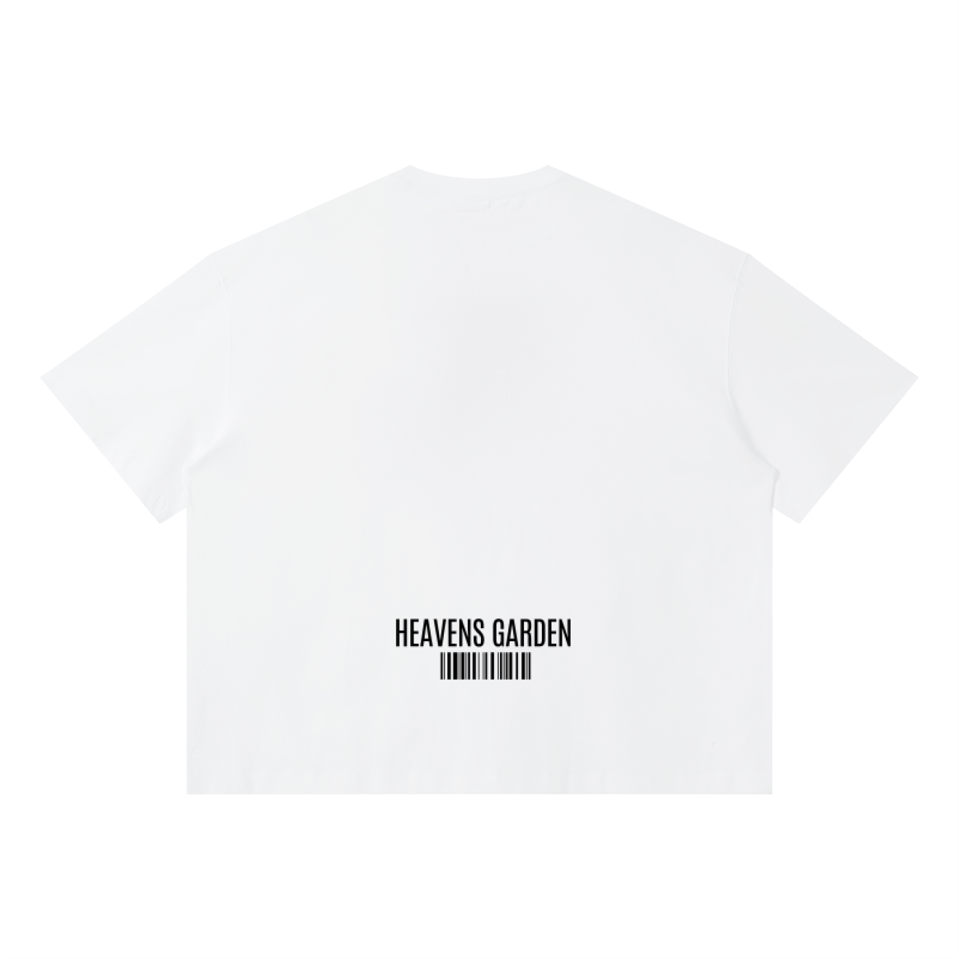 GOD DON’T PLAY ABOUT ME – Unisex Boxy Cotton T-Shirt (White)