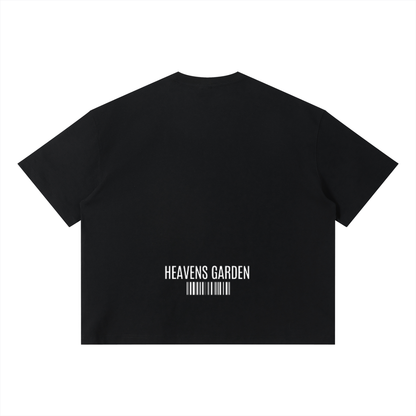 GOD DON’T PLAY ABOUT ME – Unisex Boxy Cotton T-Shirt (Black)
