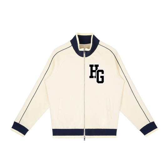 HG Disciple Color Block Zip Track Jacket (Mild Apricot)