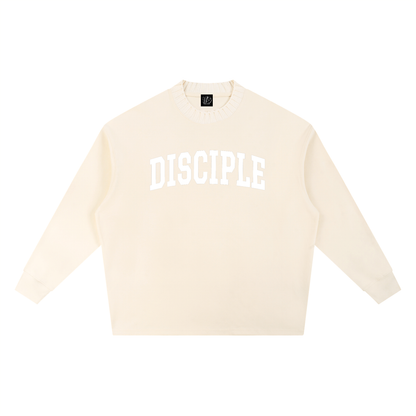 “Disciple” Oversized Knit Crewneck (Black or Apricot)– Heaven’s Garden Edition