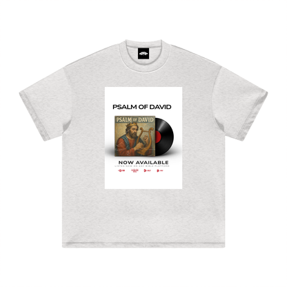 “Psalm of David Heavyweight Vinyl Cover Tee