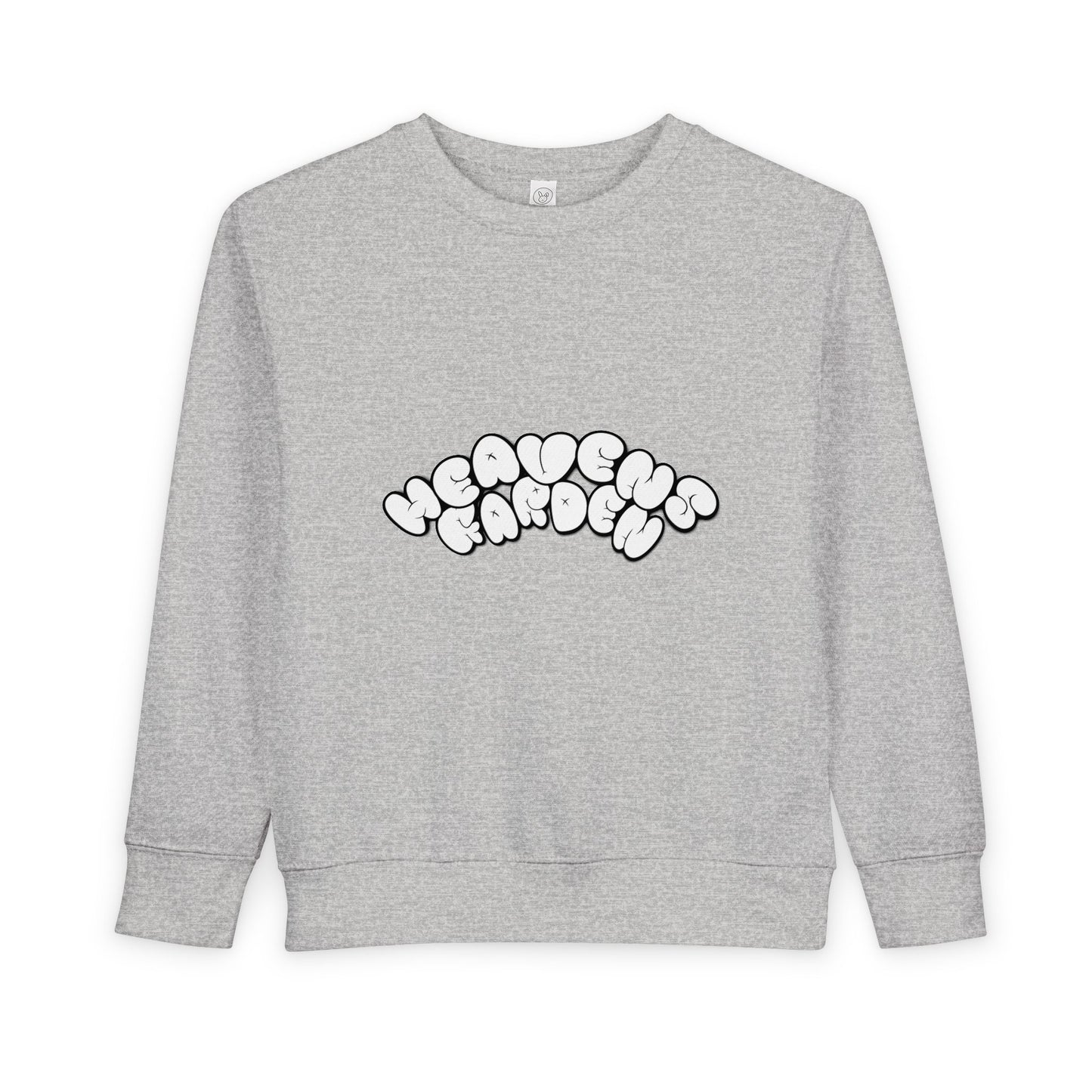 Heaven’s Garden Bubble Logo Toddler Sweatshirt – (T2–T7)