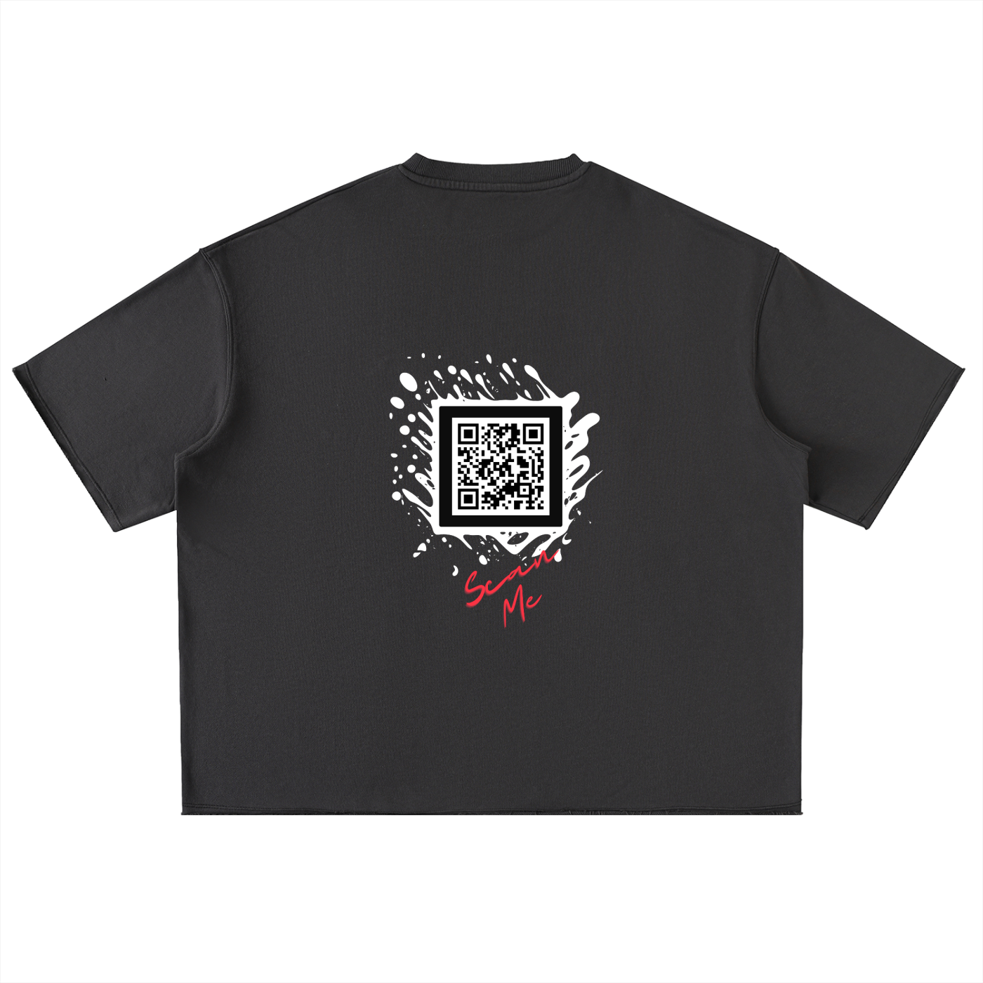 “JESUS Over All” Washed Rolled Hem Heavyweight Tee