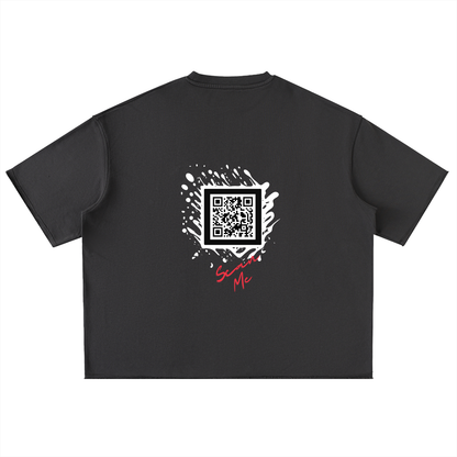 “JESUS Over All” Washed Rolled Hem Heavyweight Tee