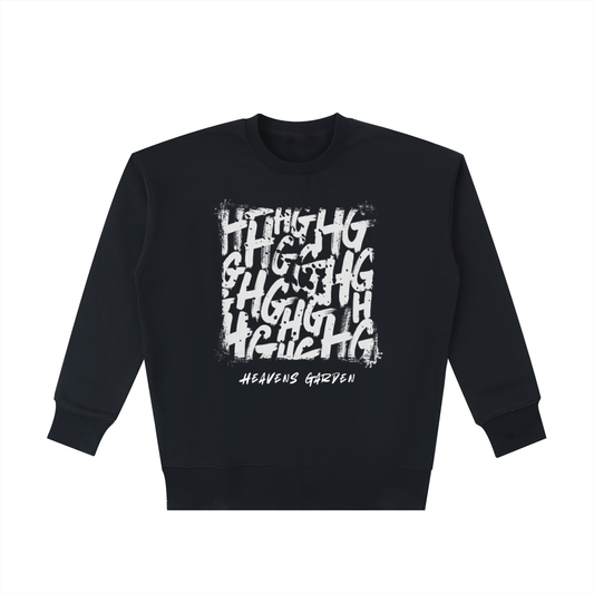 Heavens Garden "HG" Monogram Heavyweight Urban Sweatshirt