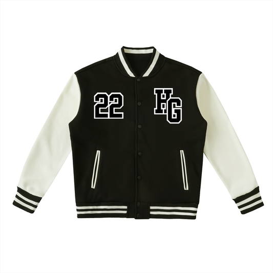 Heavens Garden Two-Tone Fleece Varsity Jacket – “22 Legacy” Edition