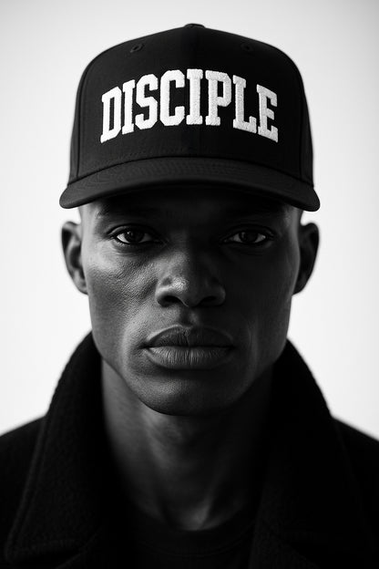 “DISCIPLE” 5-Panel Mid-Profile Baseball Cap – Matthew 28:19 Edition