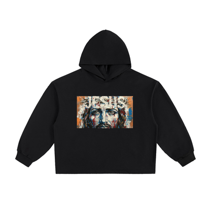 Essential Urban Christian Oversized Hoodie - Heavyweight Drawstring Hem Hoodie