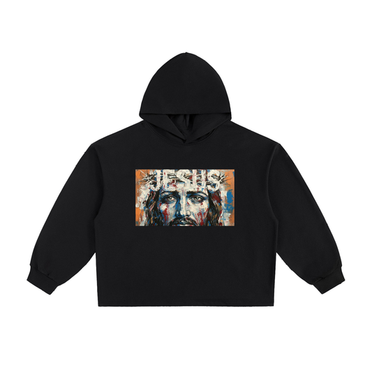 Essential Urban Christian Oversized Hoodie - Heavyweight Drawstring Hem Hoodie