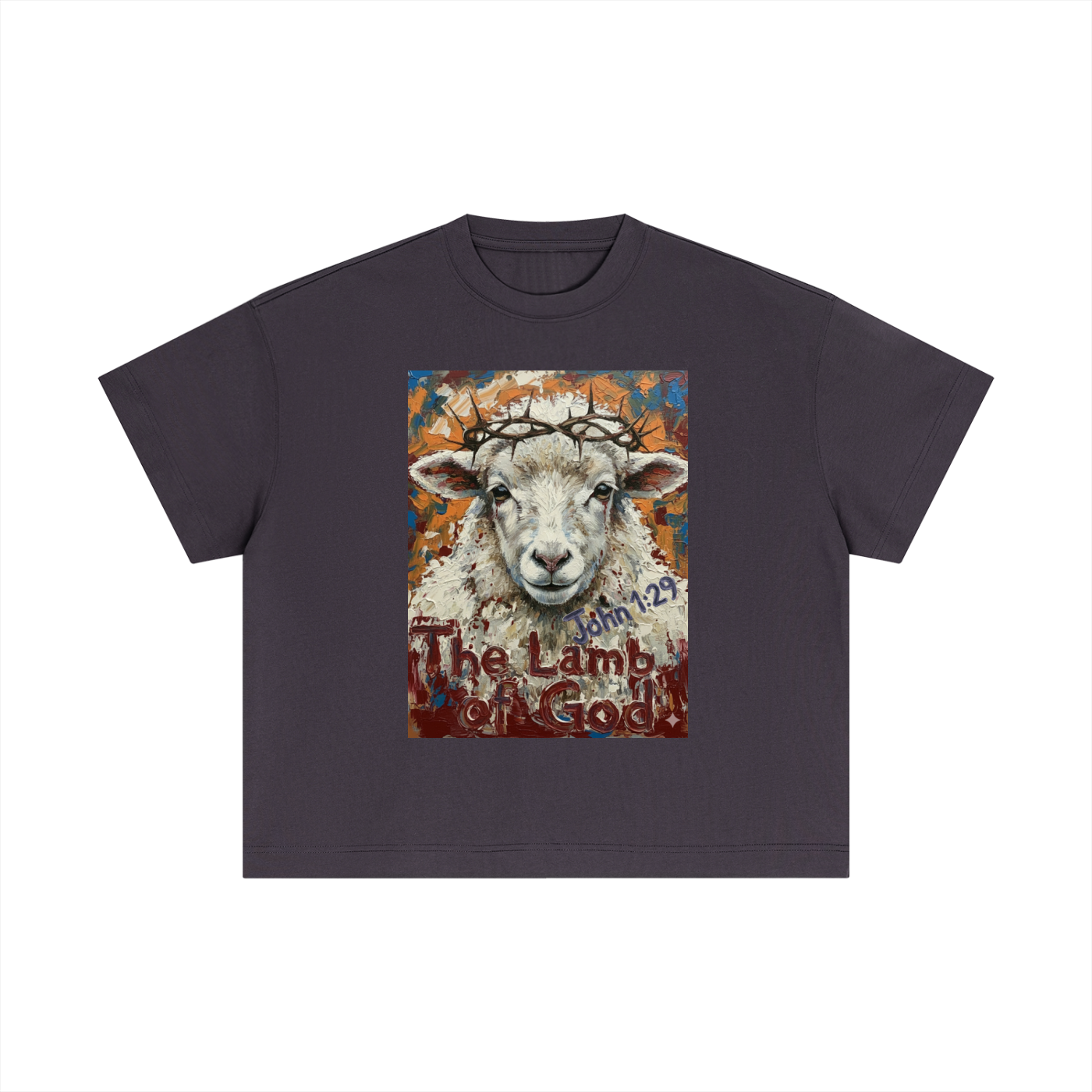 "The Lamb of God" Essential Boxy Graphic Tee