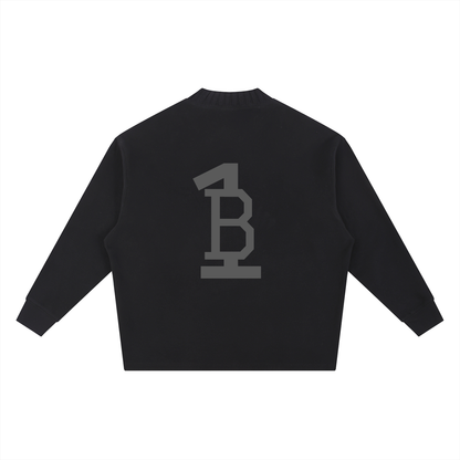 “Disciple” Monochrome Oversized Knit Crewneck (Special Edition)