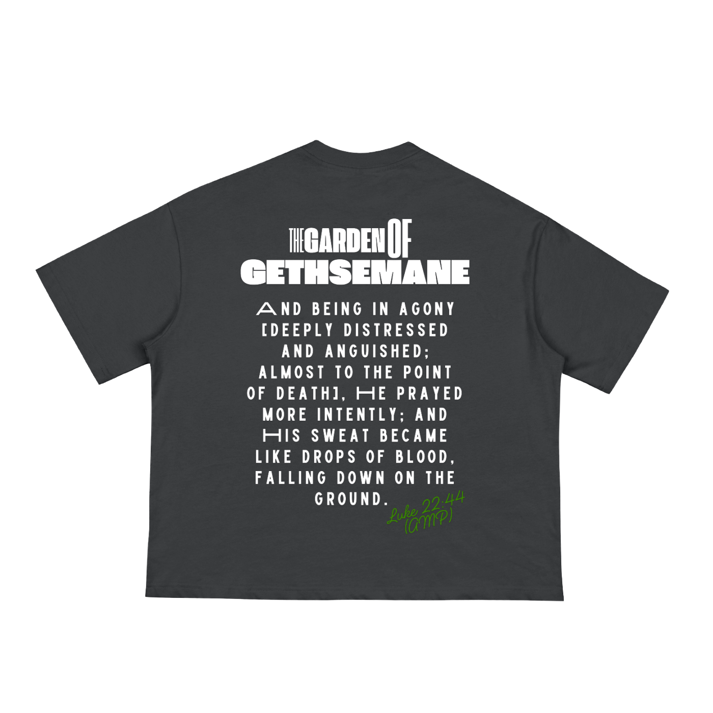 The Rose of Gethsemane – Crown of Thorns Loose Boxy T-Shirt