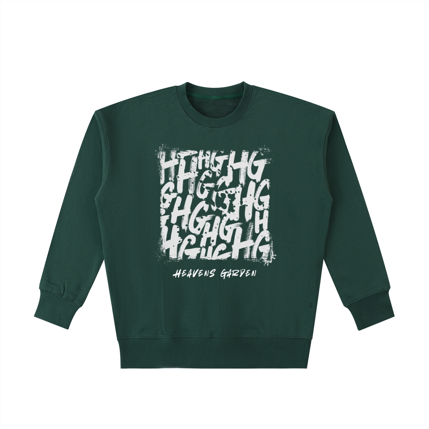 Heavens Garden "HG" Monogram Heavyweight Urban Sweatshirt