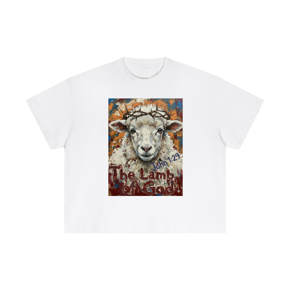 "The Lamb of God" Essential Boxy Graphic Tee