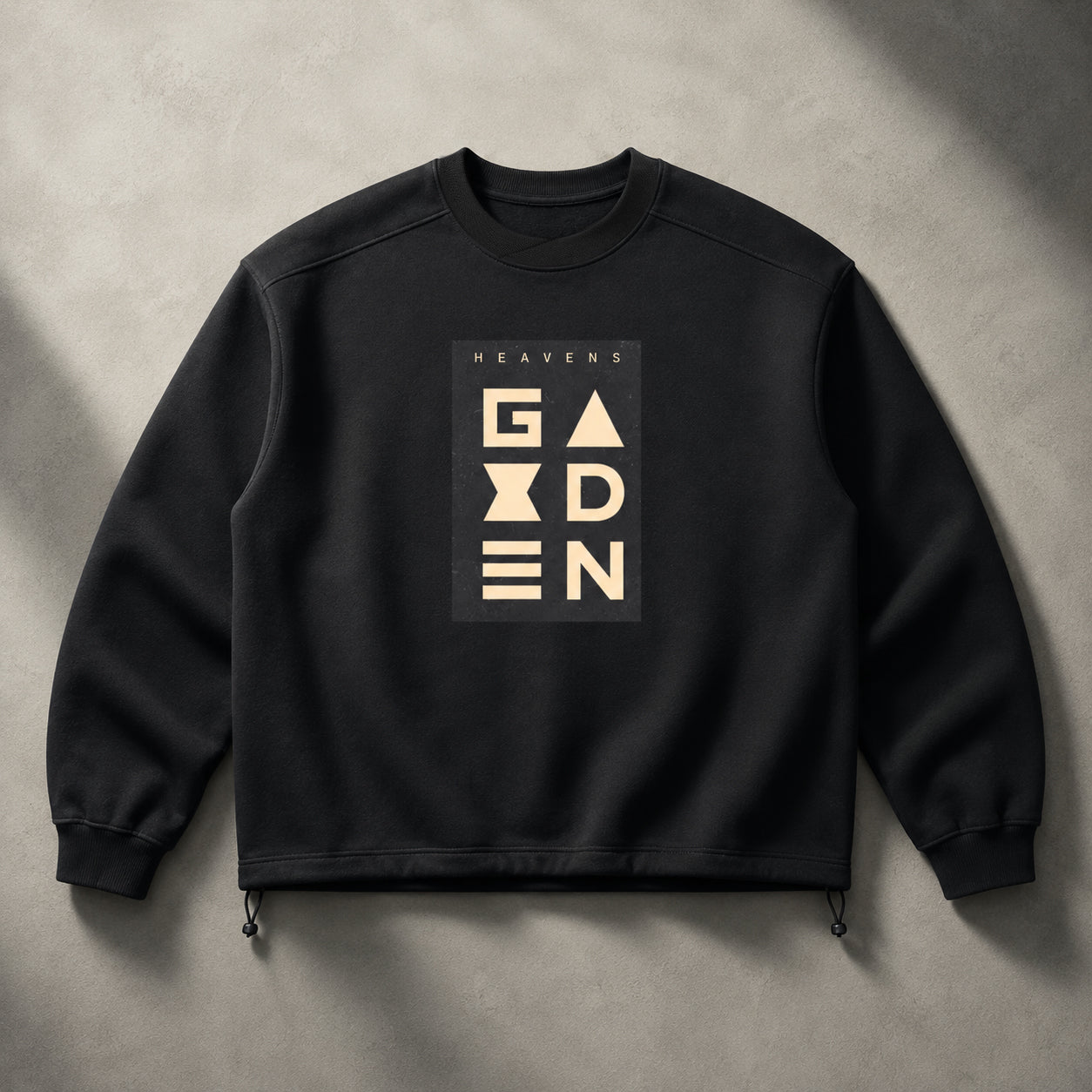 Unisex Heavens Garden Heavyweight Oversized Boxy Sweatshirt