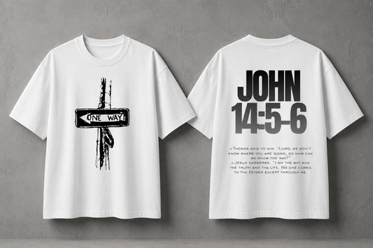 John 14:5–6 — “The Way” Boxy T-Shirt