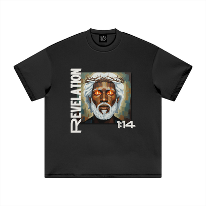 "Revelation 1:14" The Wool & Fire Heavyweight Earth Tone T-Shirt