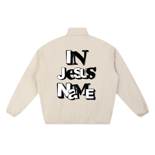 Heaven’s Garden “In Jesus Name” Stand Collar Jacket