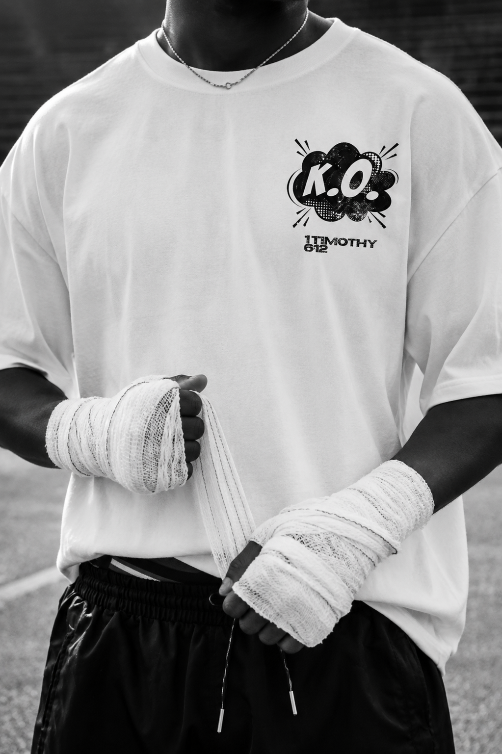 Built to Fight: Heavyweight Boxy Oversized T-Shirt
