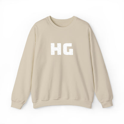 Heaven's Garden Unisex Embroidered “HG Bold Block” Crewneck Sweatshirt