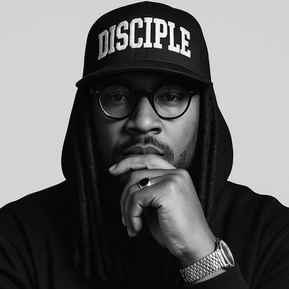 “DISCIPLE” 5-Panel Mid-Profile Baseball Cap – Matthew 28:19 Edition