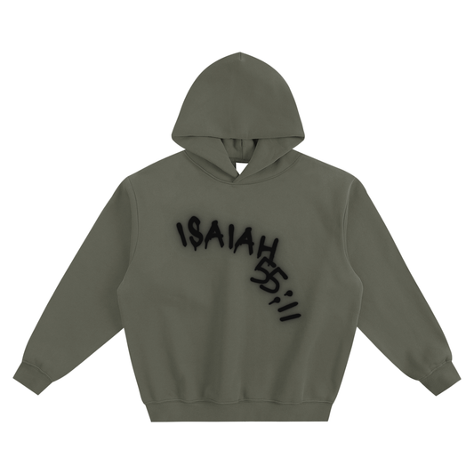 “Isaiah 55:11” Boxy Fleece Hoodie