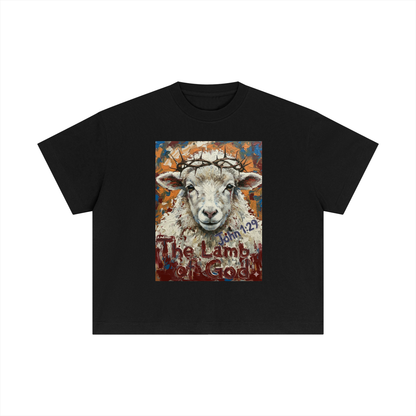 "The Lamb of God" Essential Boxy Graphic Tee