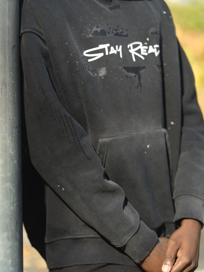 Heaven’s Garden “Stay Ready” Vintage Washed Fleece Hoodie – Matthew 24:36 Edition