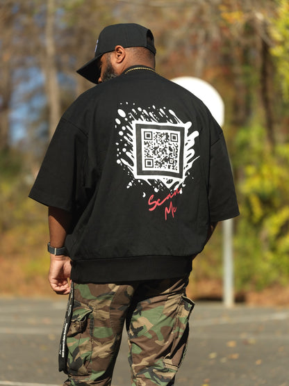 Heavens Garden Graffiti Crown Mock Neck Tee – Oversized Street Edition