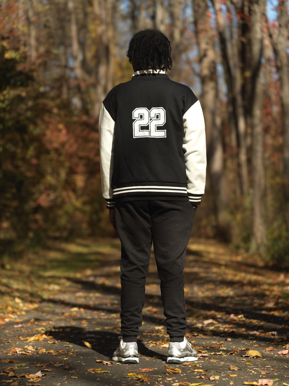 Heavens Garden Two-Tone Fleece Varsity Jacket – “22 Legacy” Edition