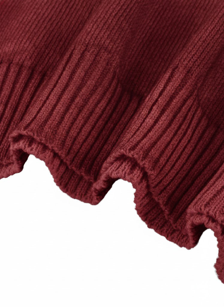 Sun-Fade Distressed “Heaven’s Garden” Crewneck Sweater