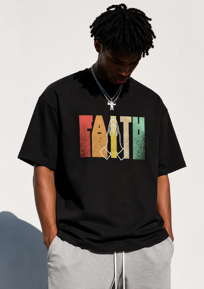 FAITH IN LIVING COLOR Heavyweight T-Shirt