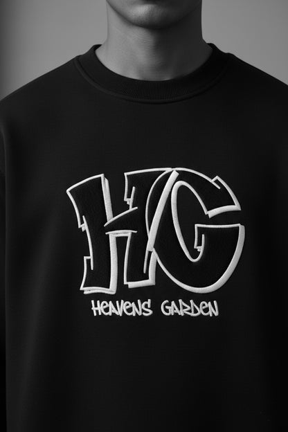 HG Core Logo – Heavyweight French Terry Embroidered Crewneck