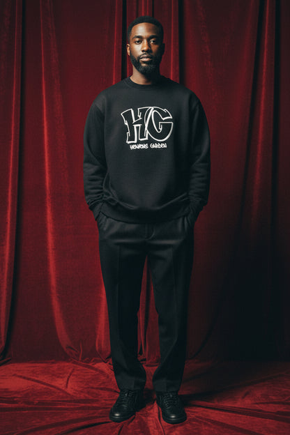 HG Core Logo – Heavyweight French Terry Embroidered Crewneck