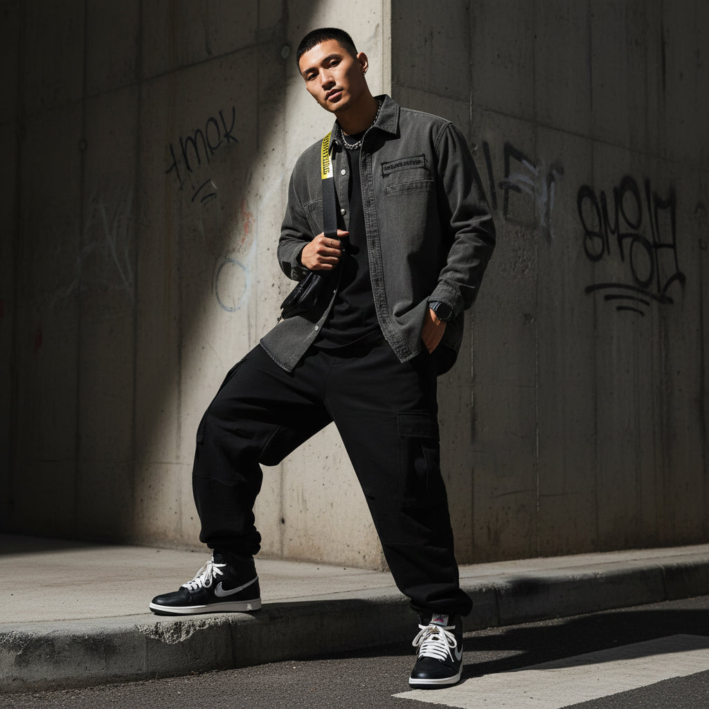 Heaven’s Garden “Washed in Grace” Vintage Denim Shirt