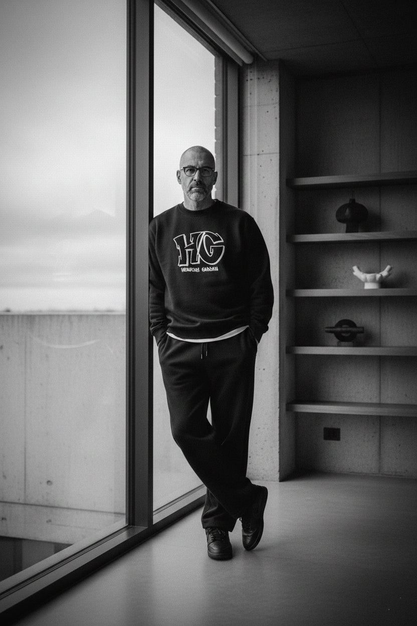 HG Core Logo – Heavyweight French Terry Embroidered Crewneck