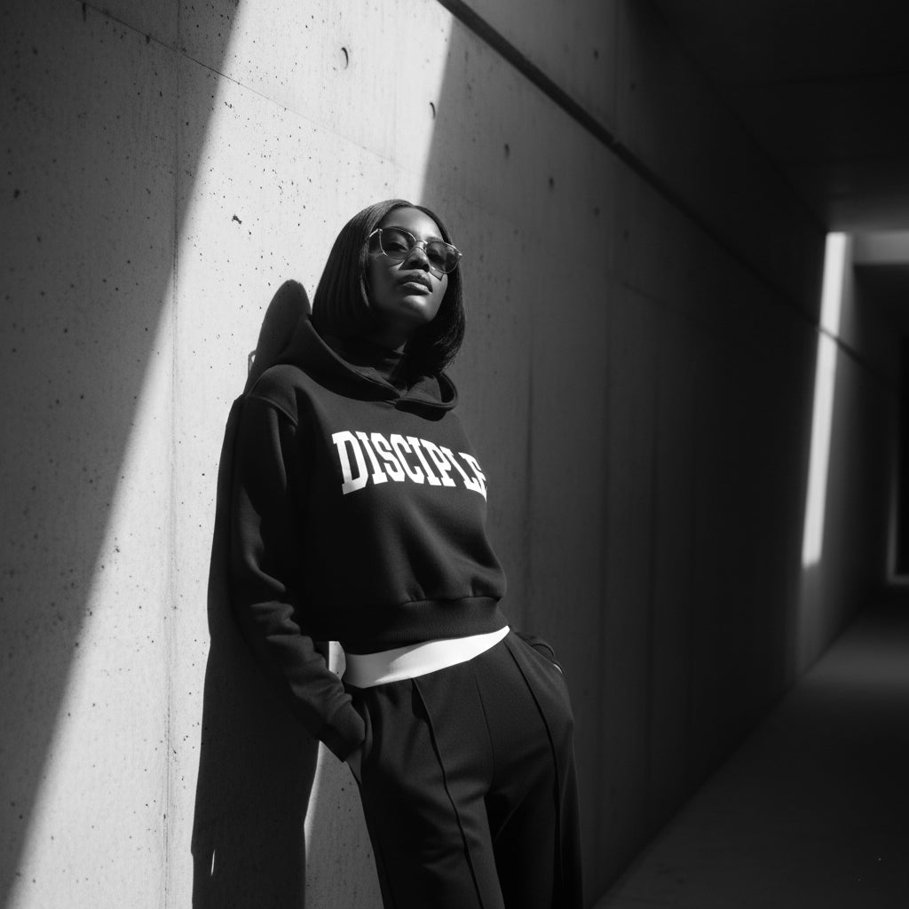 Women’s “Disciple” Fleece Mock-Neck Crew Sweatshirt