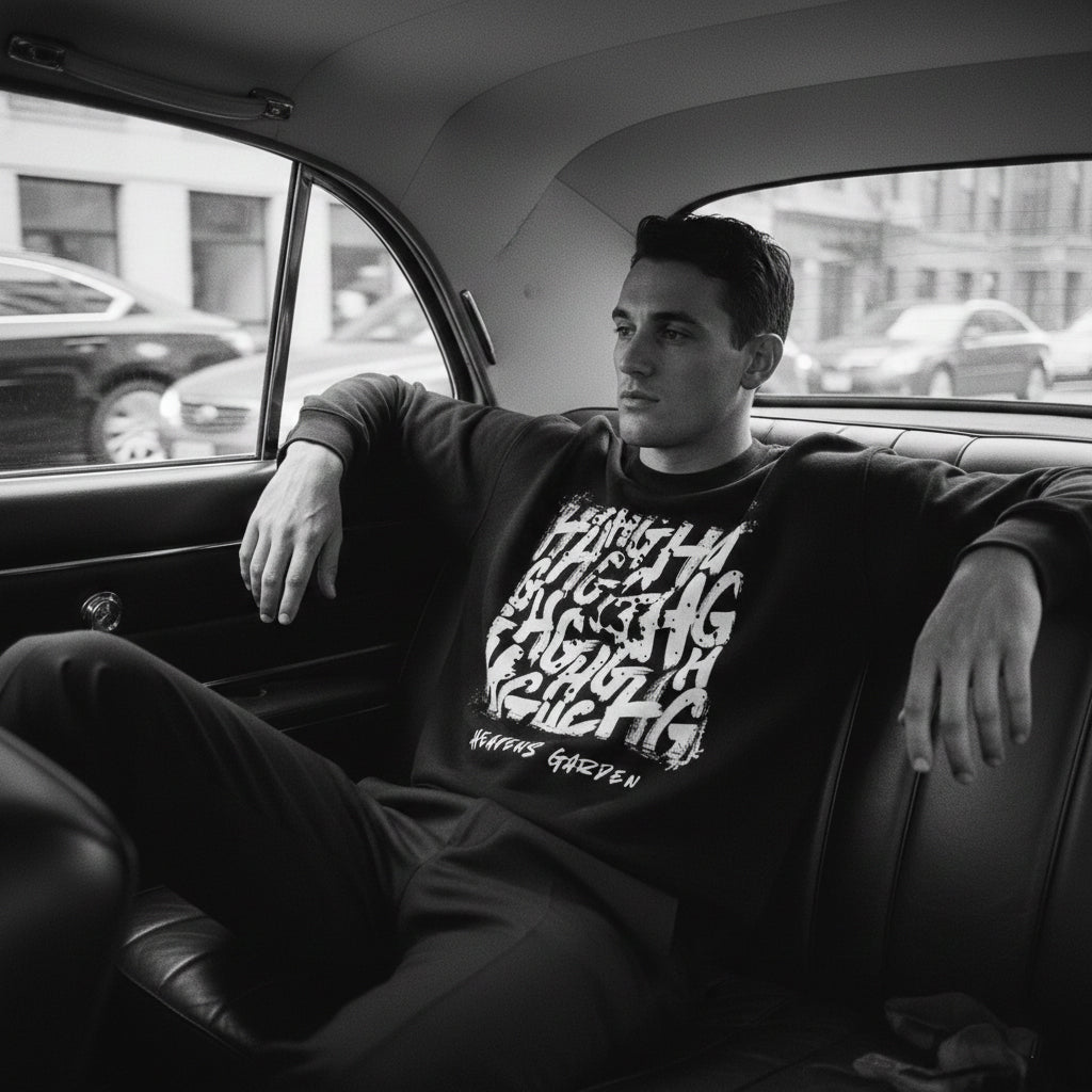 Heavens Garden "HG" Monogram Heavyweight Urban Sweatshirt
