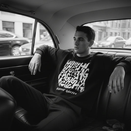 Heavens Garden "HG" Monogram Heavyweight Urban Sweatshirt