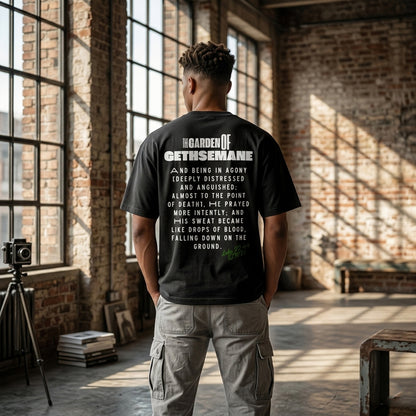 The Rose of Gethsemane – Crown of Thorns Loose Boxy T-Shirt