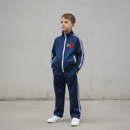 HG “Jesus Is King” Kids’ Contrast Tape Coach Jacket