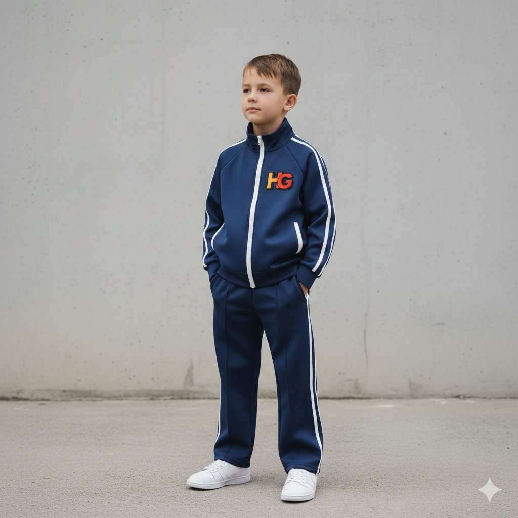 Heaven’s Garden “Run the Race” Kids’ Contrast Tape Sweatpants