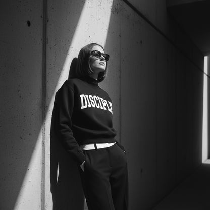 Women’s “Disciple” Fleece Mock-Neck Crew Sweatshirt